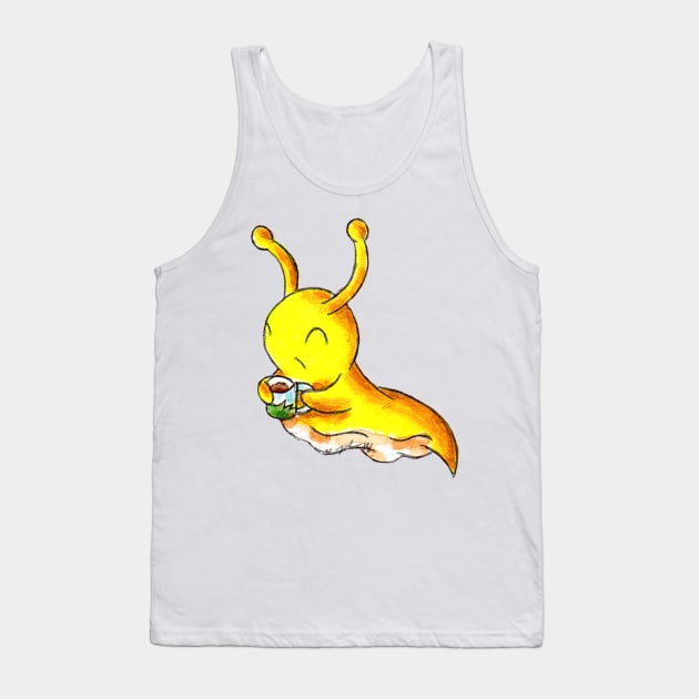 Sluggish Morning Tank Top by KristenOKeefeArt